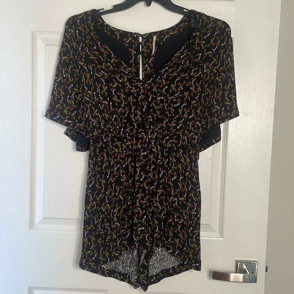 Free people meet Virginia floral romper
